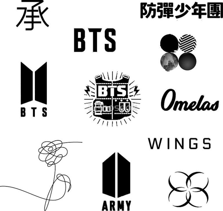 The Evolution of the BTS Logo- The True Colors